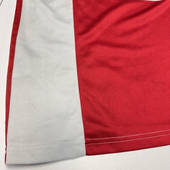 Ajax Adidas Jersey Adult Medium Red Eredivisie Europa League Soccer Climalite - Picture 13 of 15